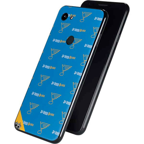 NHL St. Louis Blues Pattern Google Pixel 3a XL Skin